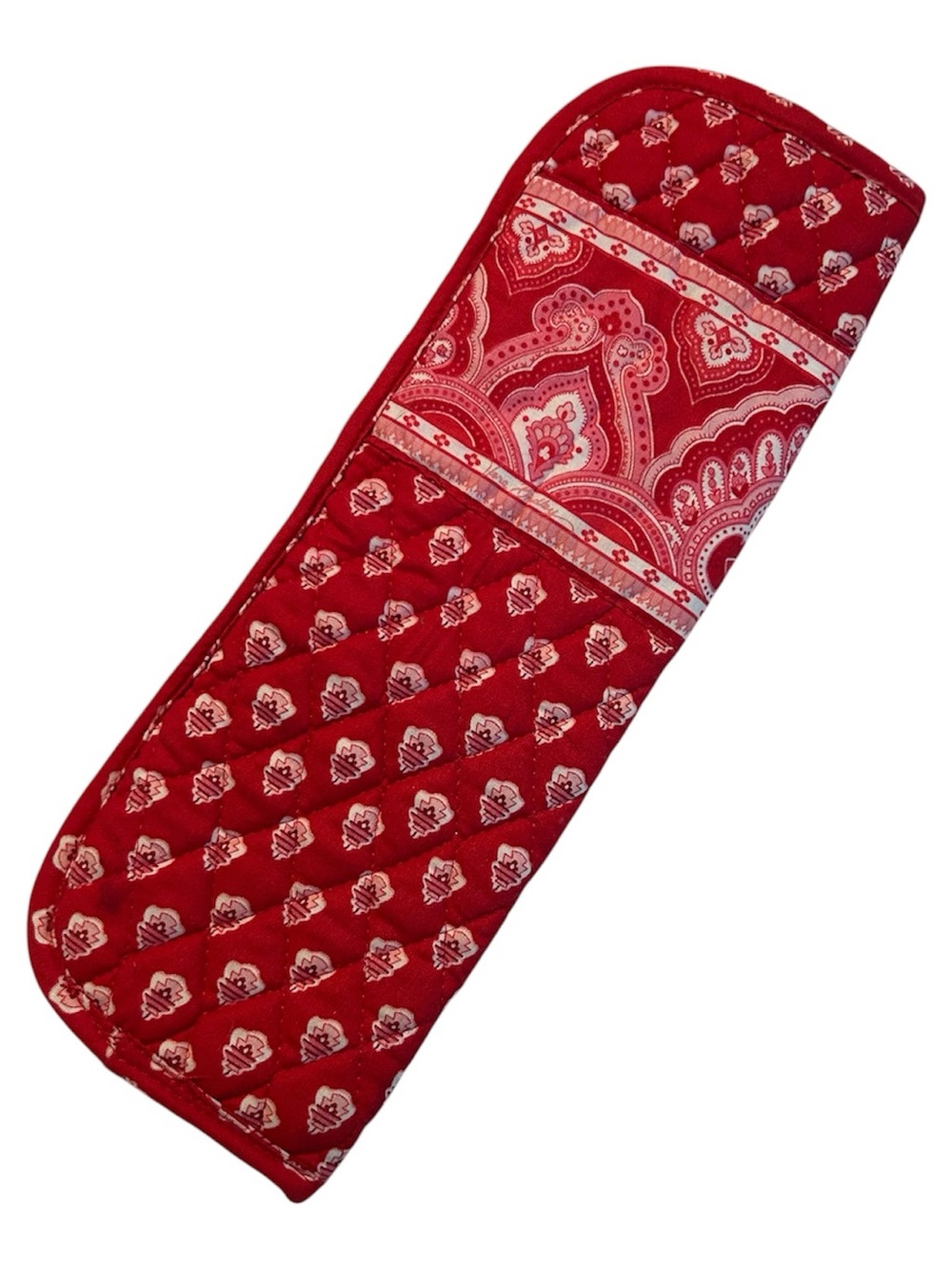 Vera Bradley Red Nantucket Retired Flat Iron/Curling Iron Cover